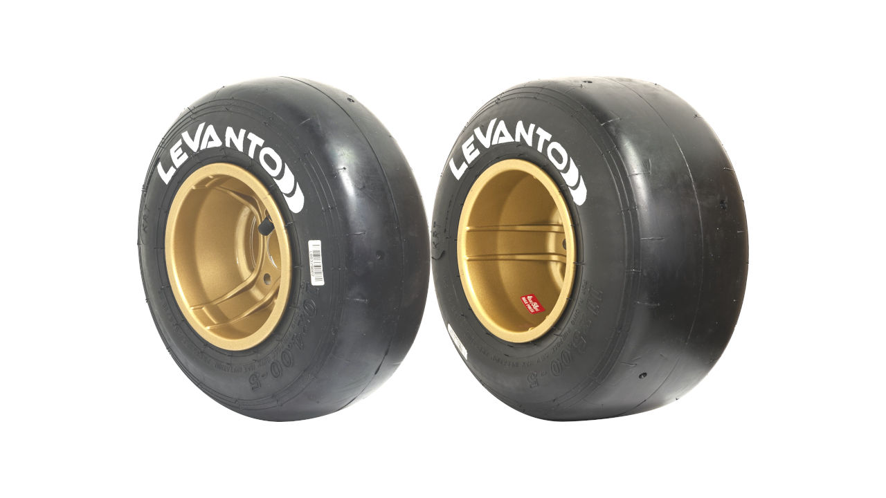LeVanto 5 SLICK MINI kart tyre