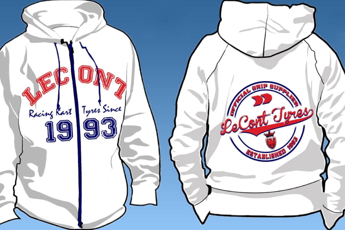 Ice white sweatshirt