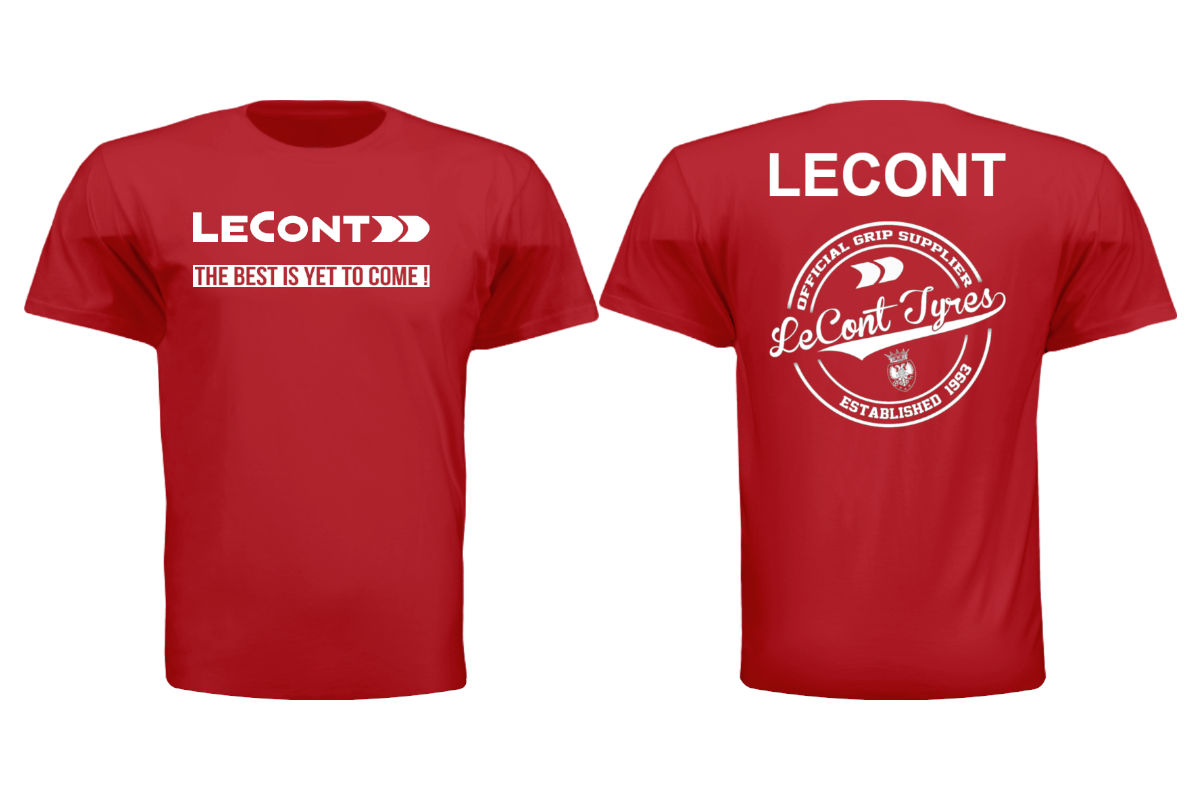 Red customizable t-shirt