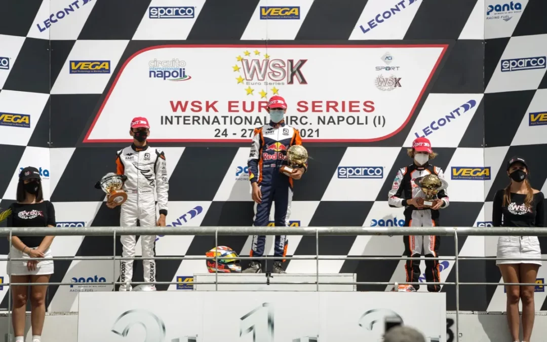 La qualità degli pneumatici messa in evidenza nella WSK Euro Series