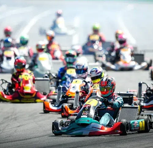 LeCont dimostra la sua bravura nel Campionato europeo FIA Karting a Sarno