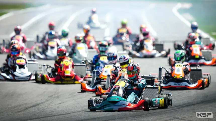 LeCont dimostra la sua bravura nel Campionato europeo FIA Karting a Sarno