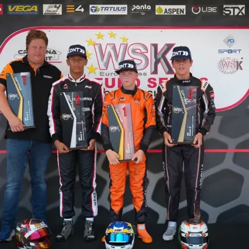 LeCont conferma il proprio valore nella WSK Euro Series nelle categorie OK e KZ