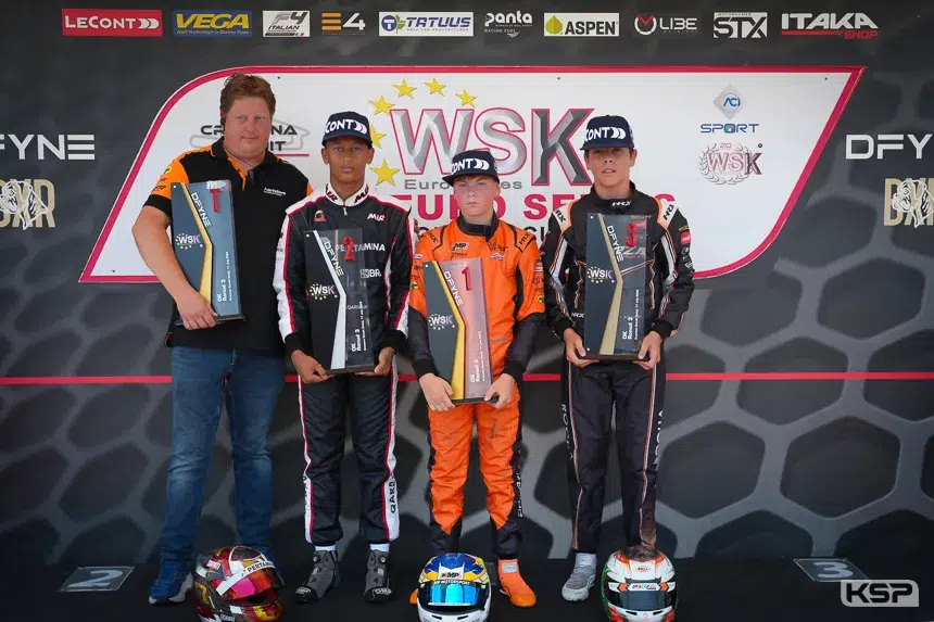LeCont conferma il proprio valore nella WSK Euro Series nelle categorie OK e KZ
